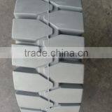 Hot Sale Solid Rubber Tyres 23x9-10 Non Marking Tyres for Industrial Vehicles From China Supplier thumbnail-2