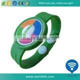 Custom Design Soft PVC NFC Wristband thumbnail-1