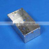 BS4662 Standard 3x6 Two Gang GI Box 35mm Deep Switch Wall Box thumbnail-4