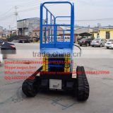 full rubber track lifter for greenhouse/rubber track