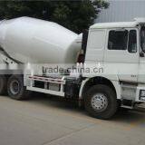 China SHACMAN F3000 6x4 concrete transport truck mixer with best price