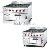 Restaurant Kitchen Cooking Ranges With Oven or Cabinet, 6 Burner Gas Range(ZQW-889) thumbnail-1