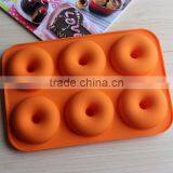 Hot Sell Silicone Bagels Mold DIY Doughnut Mold Baking Pan thumbnail-5