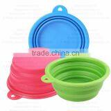2016 New Portable and Unbreakable Collapsible Silicone Dog Bowl/Silicone Pet Bowls thumbnail-5