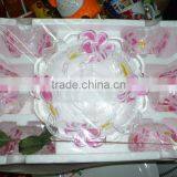 High Quality Glass 7pcs Bowl Set,glass Punch Bowl, Colored Glass Dinnerware Set thumbnail-1