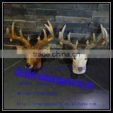 Interior Home Decoration Resin Deer Head thumbnail-4