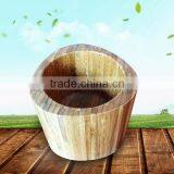 Natural Bamboo Wooden Food Processing Grinding Tank Hammer, Bamboo Wooden Garlic Bowl Easy To Use thumbnail-4