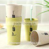 New Design Natural Environmental Protection Wheat Biodegradable Cups for Brushing Teeth thumbnail-1