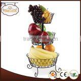 Professional Mould Design Factory Directly 3-tier Wire Fruit Basket thumbnail-1