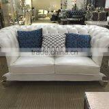 2015 Newest White Genuine Leather Sofa Designs for Living Room Furniture SF065 thumbnail-1