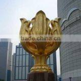 Look Cool Plush Abstract Bronze Art Garden Sculpture Decor Garden thumbnail-2