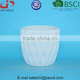 Best Sales Glazed White Ceramic Flower Pots Origami Pot thumbnail-4