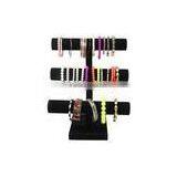 Popular Black Wooden Round Shape Bracelet Jewelry Display Supplier (216A) thumbnail-1