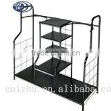 2016 China Supplier Stainless Steel Golf Bag Storage Rack Organizer for Ball and Shoe thumbnail-1