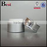 White Silver Red Blue Yellow Black Glass Aluminum Jar Aluminum Cream Jar Cosmetic Metal Container thumbnail-2