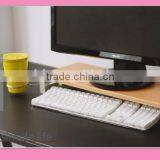 Monitor PC Stand With USB Hubs & Plug, Glass Compute Monitor Stand thumbnail-5