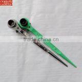 Satin Plated Tapered Scaffolding Tools Ratchet Podger Spanners thumbnail-5