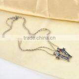 Cheap 2016 New The Nightmare Before Christmas Jack Lisa Couple Pendant Necklace Jewelry Gift thumbnail-5