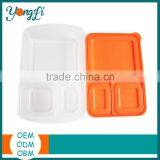 BPA Free 3 Compartment Plastic Leakproof Food Container thumbnail-2