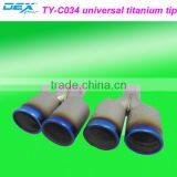 Car Universal Titanum Exhaust Tips Muffler thumbnail-4