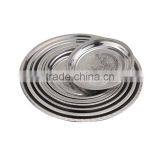 China Factory Custom Printed Promotional Metal Stainless Steel Tray for Food thumbnail-5