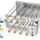 BBQ Brazil Rotating Grill in Stainless Steel (Double Version) - CRID 9 Skewers Arke thumbnail-4