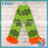Orange Yellow Lace Ruffled Lovely Green Toddler Infant's Leg Warmer 2015 Popular Halloween Items