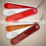 2017 Customized Jeans Paper Hang Tag Design With String thumbnail-5