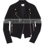 Hot Sale Lady Short Style Fitted Classic City Jacket Custom for Sale thumbnail-6