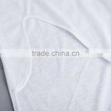 Fashion Lady Side Slits Asymmetric Hem T-shirt .sublimation Blanks. Print Your Own Design. Real Factory thumbnail-4