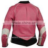 Womens Leather Motorbike Jacket thumbnail-2