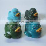 5cm Promotional Green Duck, Mini Green Rubber Duck, Floating Green Bath Duck With Logo Imprint thumbnail-1
