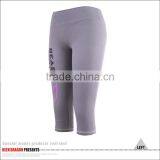 Womens Fitness Wear Custom Logo Anti-static Yoga Capri Pants thumbnail-3