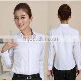 Plain Color Formal T-shirts For Lady thumbnail-1