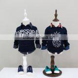Wholesale Fashion Pure Cotton Sweater All-match Printed Pattern Kids Sport Sweater thumbnail-3