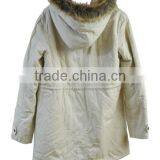 2014 Newest Ladies White Long Duster Coat thumbnail-6