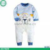 OEM Branded Autumu Winter Long Sleeve Round Neck Baby Romber Kids Bodysuit thumbnail-2