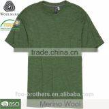 Merino Wool T-shirt Outdoor Casual Clothing Men's t Shirt thumbnail-3