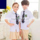 Custom Nice Latest Design Boys and Girls School Uniform Shirts Wholesale thumbnail-2