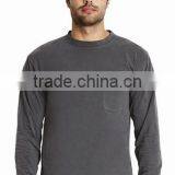 Next Level Apparel Unisex Inspired Dye L/S Pocket Crew Tee - 100% Combed Ring-spun Cotton Jersey and Comes With Your Logo thumbnail-6