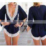 Walson Walson Fashion Women's Clothing Sexy Summer Lace Casual Short Evening Party Jumpsuits 3 thumbnail-1