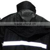 Raining Day Best Choice High Quality Reflective Pvc Raincoat for Motorcycle Riders thumbnail-2