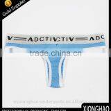 Custom make Sexy Colorful cotton thong women underwear for Australia market