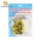 Diyfashion 5mm Mini Hama Perler Beads Set With Pegboard Iron Paper and Twezzer Fuse Beads Toys for Kids 18017 thumbnail-2
