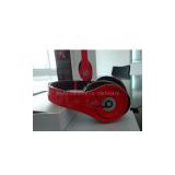 Hot sell red/silver studio headphone