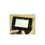 Dust Prevention Plastic Folding Portable Bluetooth Keyboard For Iphone 4g / 4s With ROHS