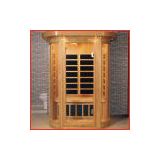 Luxury finland wood infrared sauna room