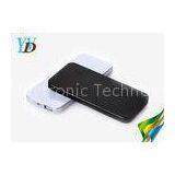 4000mAh Ultrathin Pocket Black Power Bank For Laptop / MP3 / MP4