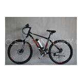 Brushless Electric Motor Mountain Bike Black Full Suspension Electric Mountain Bike