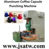 Nespresso aluminum coffee capsule making punching machine